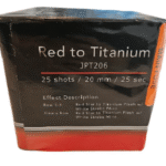 Red to titanium