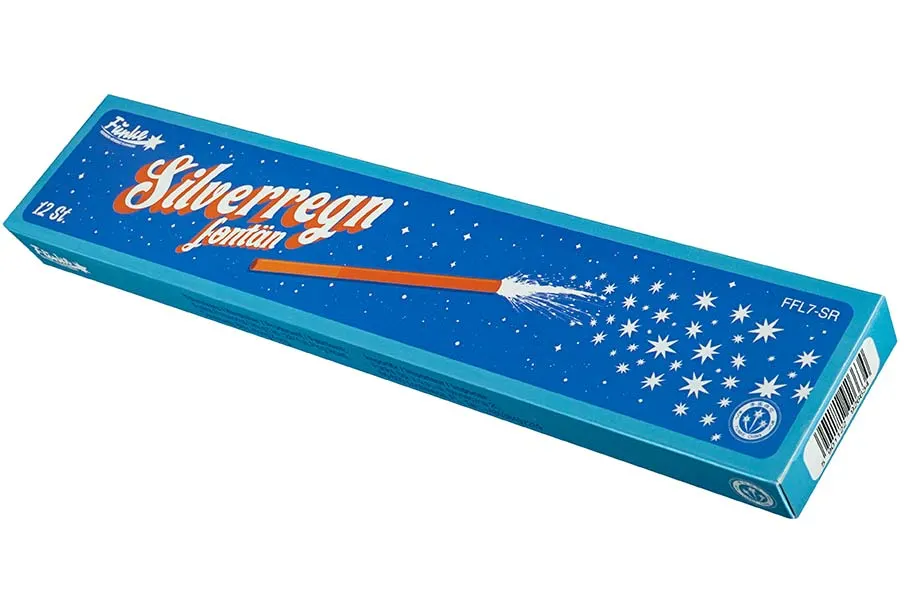 Silverregnfontän